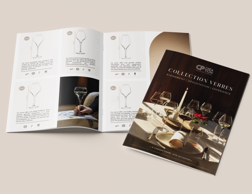 Brochure collection verres 2025 CP Création